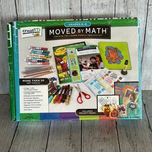 Crayola creatED Moved By Math Family Engagement Kit, Grades 3 - 5 New Sealed